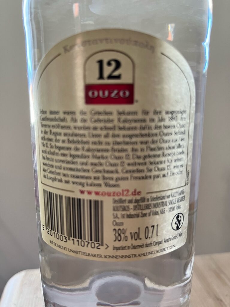 Ouzo 12 - der vielleicht am Meisten überschätzte Ouzo - Bester Ouzo ...