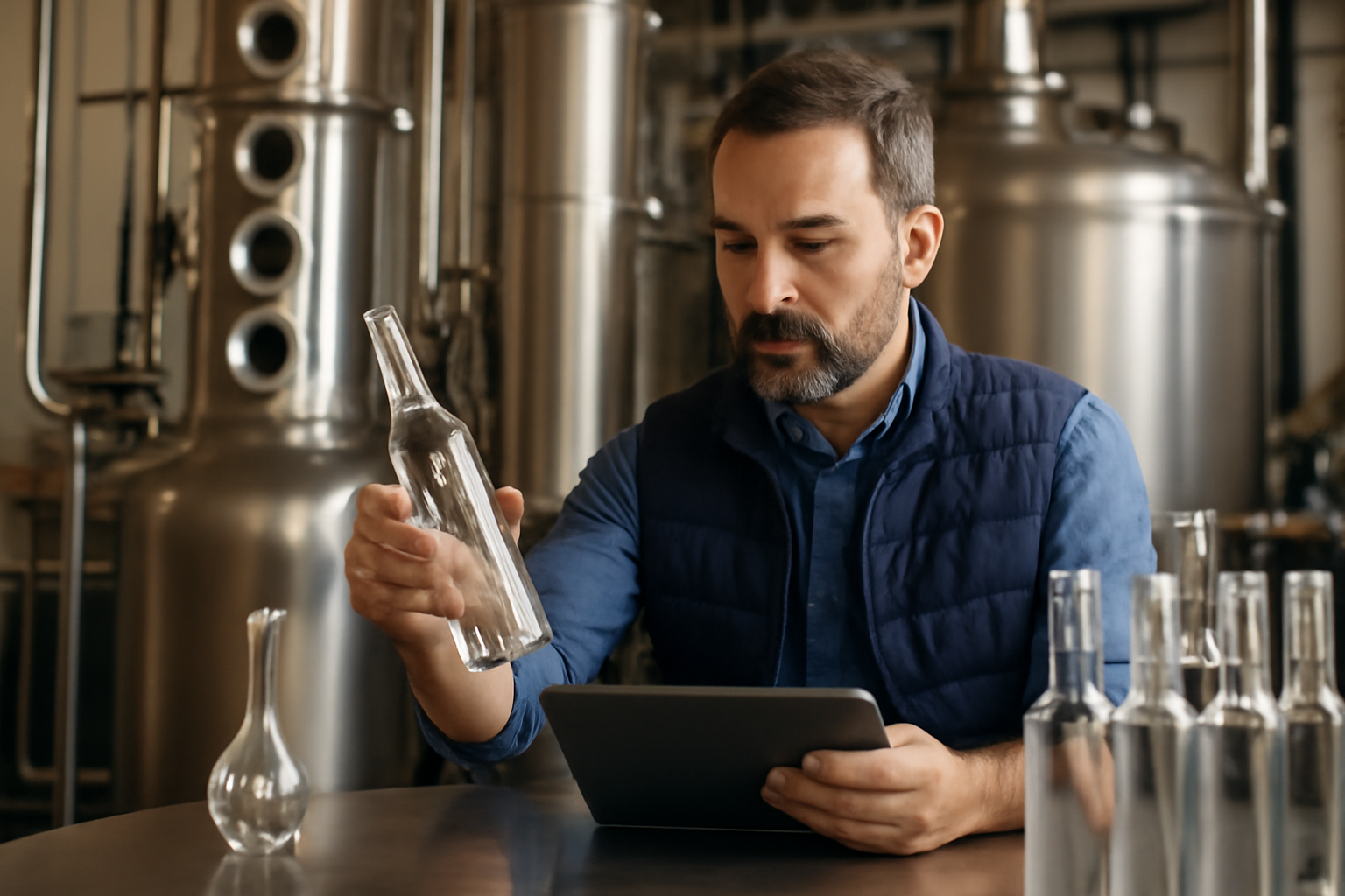 Moderne Technologien in der Ouzo-Produktion – moderne ouzo produktion