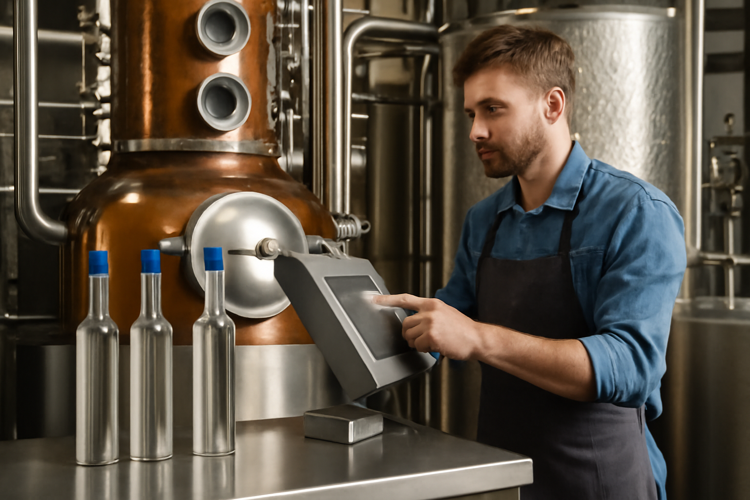 Moderne Technologien in der Ouzo-Produktion – moderne ouzo produktion