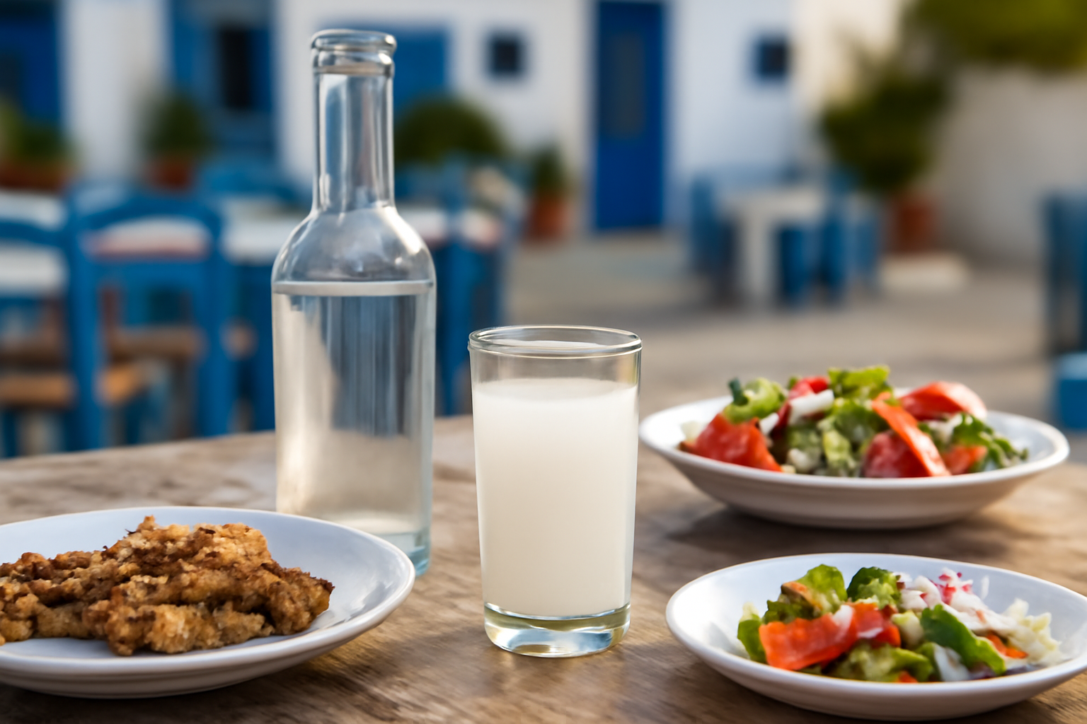 Wie die traditionelle griechische Servierweise Hinweise zur idealen Temperatur gibt – optimale trinktemperatur ouzo