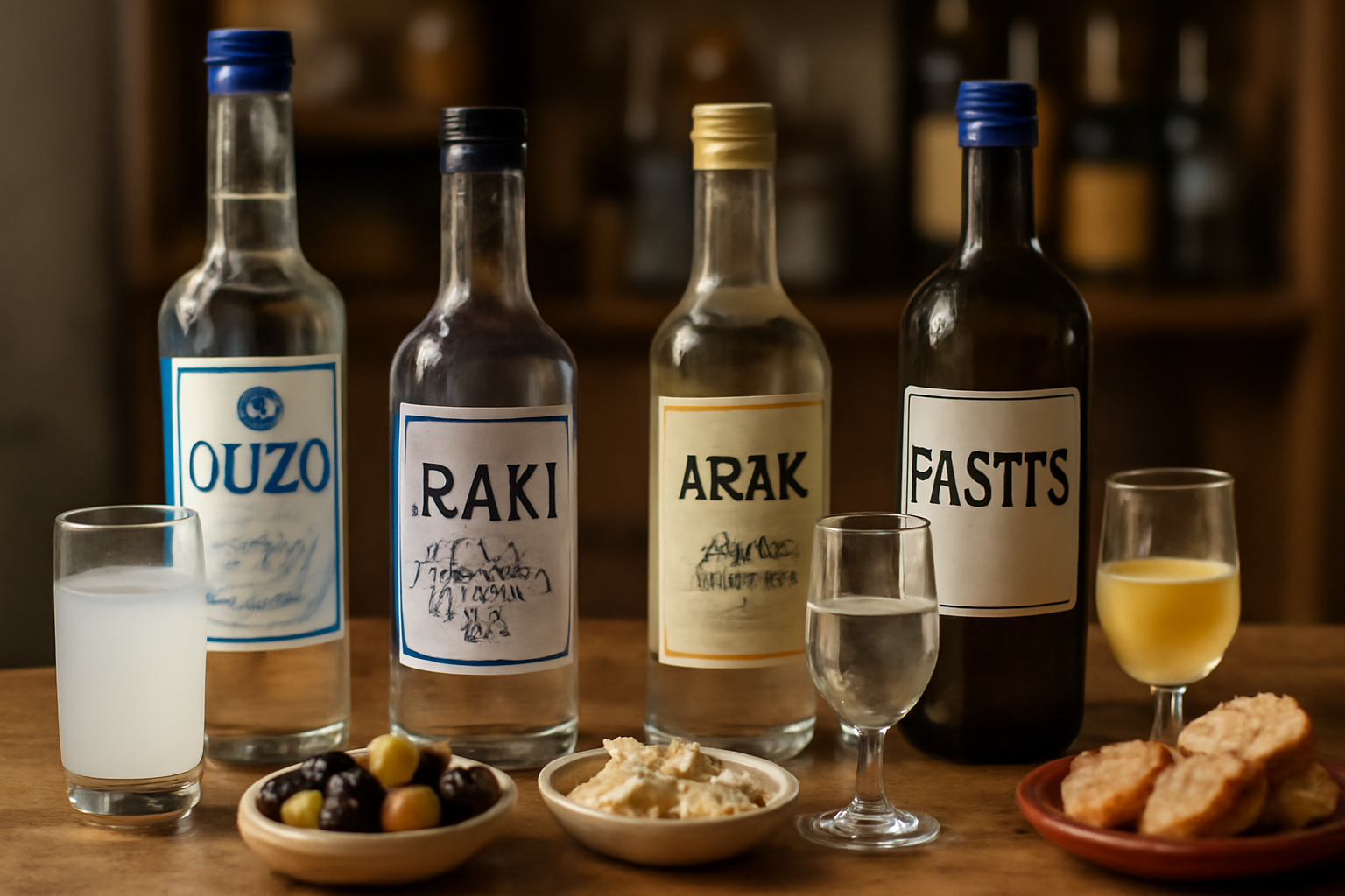 Bekannte Anisspirituosen in der internationalen Welt – ouzo international vergleich