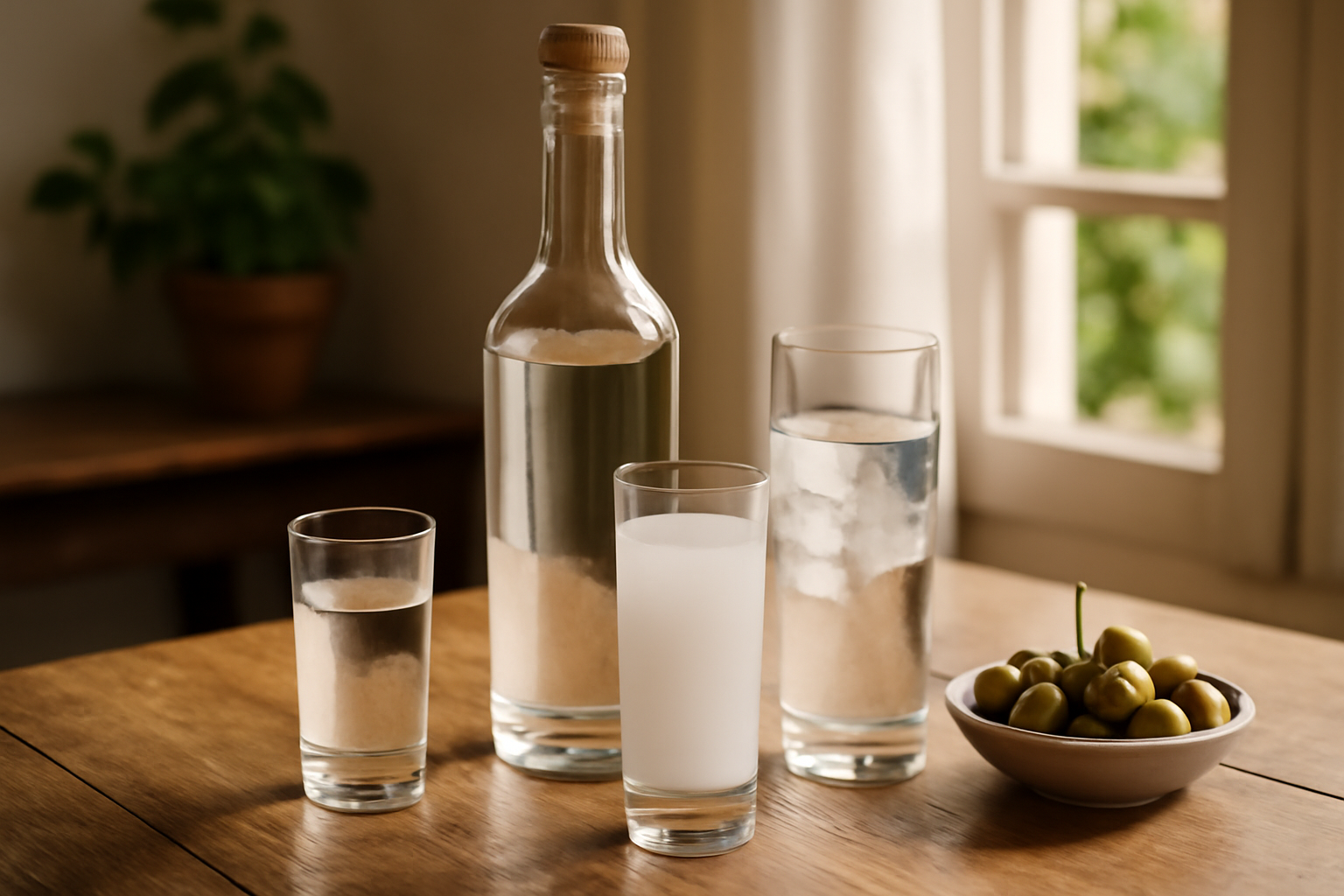 Serviervarianten von Ouzo: Wie die Trinkweise den Geschmack beeinflusst – ouzo serviertipps