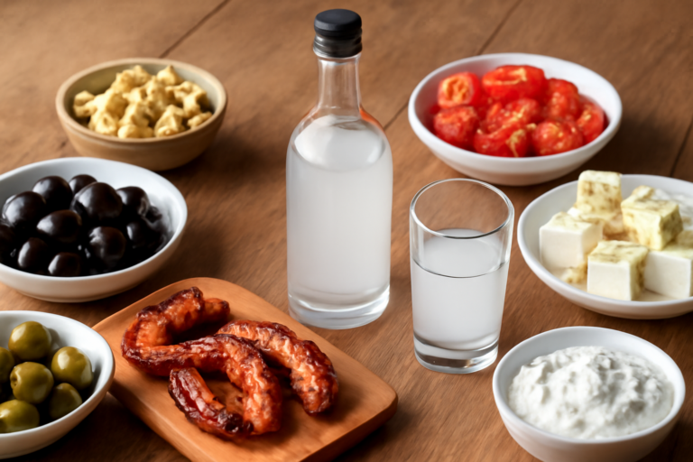 ouzo snacks pairing – passendes Artikelbild